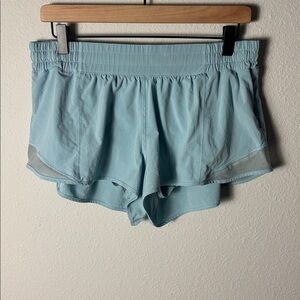Lululemon Hotty Hot Short II *2.5" Bright Blue Aqua W7ARKR